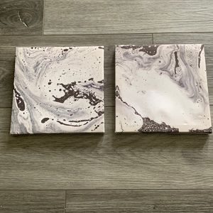 Wall art grey 2 PCs